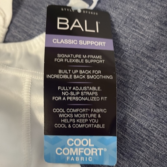 NWT Bali Women’s Size 40C Cool Comfort Fabric Bra - Picture 2 of 7